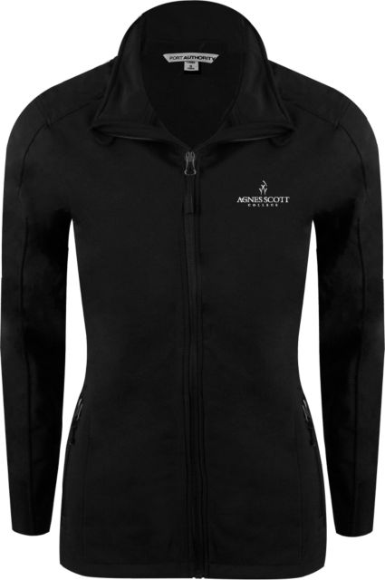 Agnes Scott Ladies Softshell Jacket Primary Mark - ONLINE ONLY