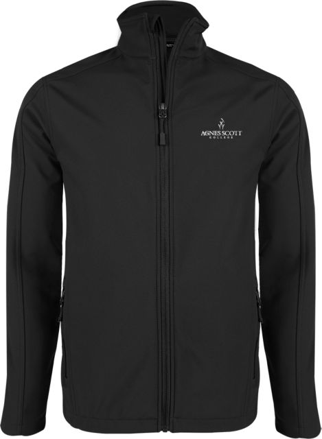 Agnes Scott Softshell Jacket Primary Mark - ONLINE ONLY