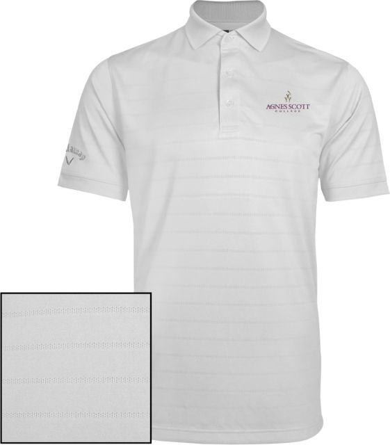 Agnes Scott Callaway Opti Vent Polo Primary Mark - ONLINE ONLY