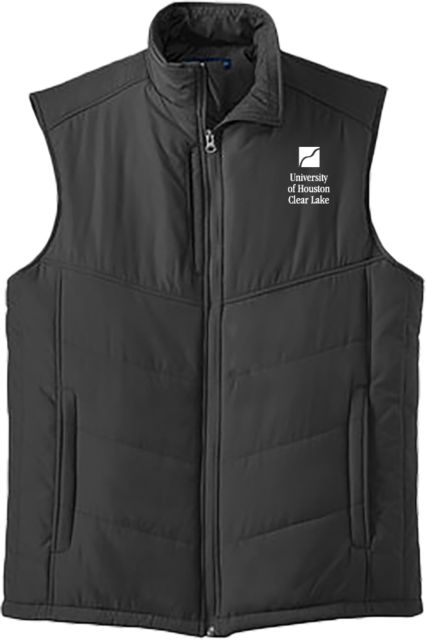 Houston Clear Lake Puffer Vest University of Houston-Clear Lake Stacked - ONLINE ONLY