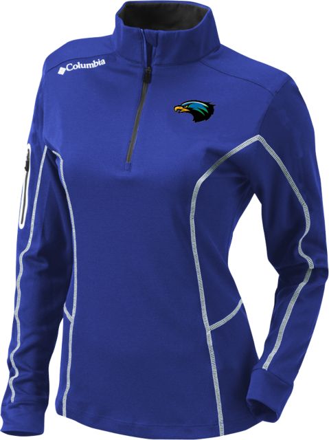 Houston Clear Lake Columbia Womens Omni Wick Shotgun 1/4 Zip UHCL - Hawk Head - ONLINE ONLY