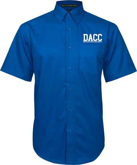 Dona Ana Twill Button Down Short Sleeve Dona Ana CC - DACC Initials