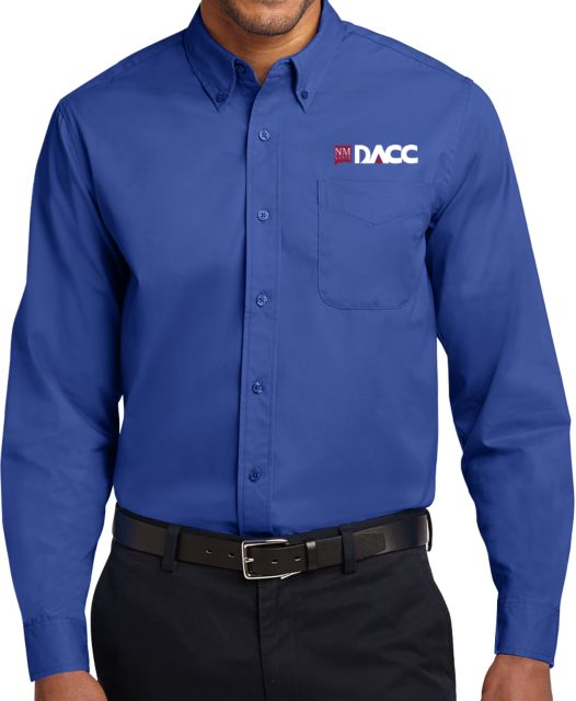 Dona Ana Twill Button Down Long Sleeve Dona Ana CC - DACC Official Initials