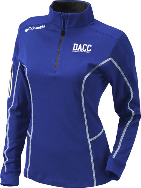 Dona Ana Columbia Womens Omni Wick Shotgun 1/4 Zip Dona Ana CC - DACC Initials