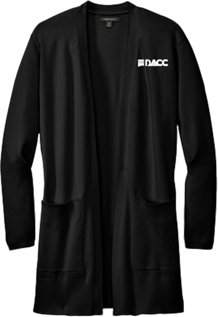 Dona Ana Mercer + Mettle Womens Open Front Cardigan Sweater Dona Ana CC - DACC Official Initials