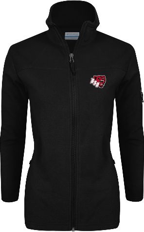 Bridgewater Columbia Ladies Full Zip Fleece Jacket BSU w/ Bear Head - ONLINE ONLY