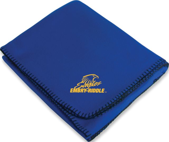 Embry Riddle Arctic Fleece Blanket Primary Mark - ONLINE ONLY
