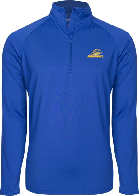 Embry Riddle Sport Wick Stretch 1/2 Zip Pullover Primary Mark - ONLINE ONLY