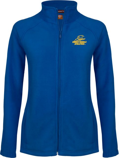 Embry Riddle Ladies Fleece Full Zip Jacket Embry Riddle Athletics - ONLINE ONLY