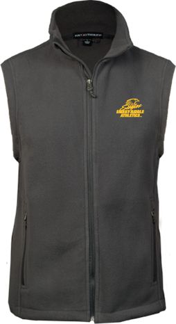 Embry Riddle Fleece Full Zip Vest Embry Riddle Athletics - ONLINE ONLY