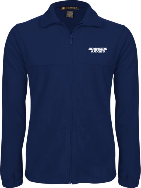 Brandeis Fleece Full Zip  Jacket Brandeis Judges Wordmark - ONLINE ONLY