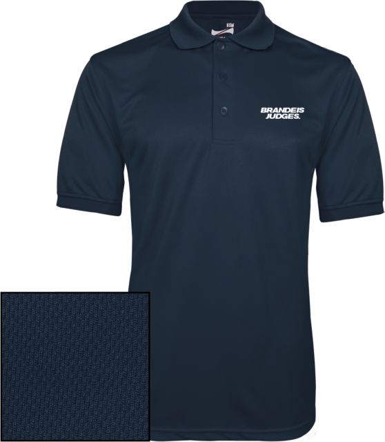 Brandeis Dry Mesh Polo Brandeis Judges Wordmark - ONLINE ONLY