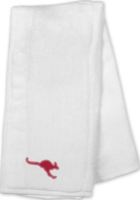 Austin College Baby Burp Cloth Roo Mascot - ONLINE ONLY