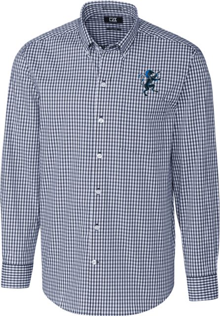 Gordon Cutter and Buck Stretch Gingham Long Sleeve Shirt Primary Mark - ONLINE ONLY
