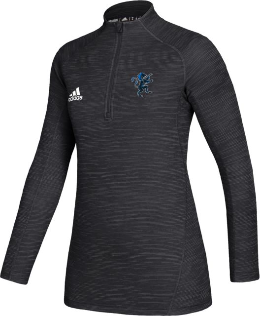 Gordon College Adidas Womens Game Mode 1/4 Zip Primary Mark - ONLINE ONLY