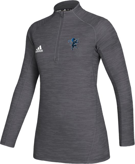 Gordon College Adidas Womens Game Mode 1/4 Zip Primary Mark - ONLINE ONLY