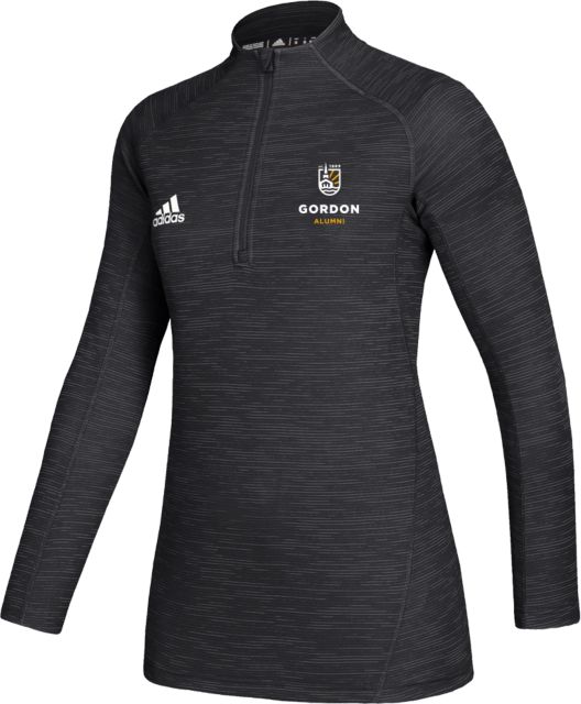 Gordon College Adidas Womens Game Mode 1/4 Zip Alumni - Est. Date Mark - ONLINE ONLY
