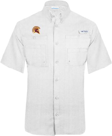 St Thomas Aquinas Columbia Tamiami Performance Short Sleeve Shirt Official Logo - ONLINE ONLY