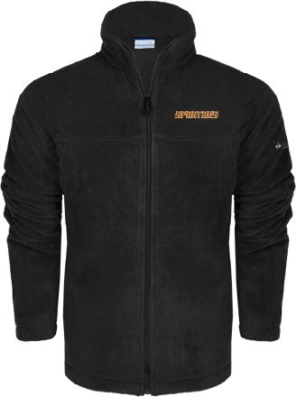 St Thomas Aquinas Columbia Full Zip Fleece Jacket Spartans Word Mark - ONLINE ONLY