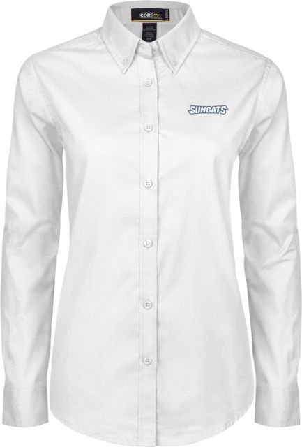 Central New Mexico Womens Twill Long Sleeve Button Down Suncats Flat Mark EMB - ONLINE ONLY
