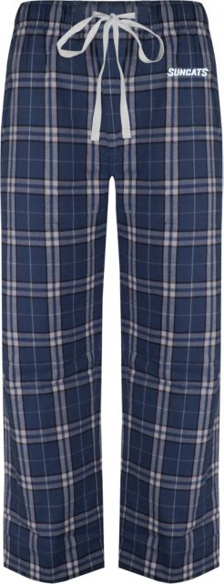 Central New Mexico Flannel Pajama Pant Suncats Flat Mark EMB - ONLINE ONLY