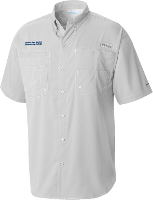 Central New Mexico Columbia Tamiami Performance Cool Short Sleeve Shirt Central New Mexico Community College EMB - ONLINE ONLY