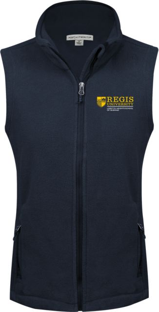 Regis Womens Fleece Full Zip Vest Regis Loretto Heights School of Nursing - ONLINE ONLY