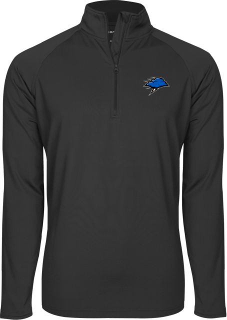 New England Sport Tek Sport Wick Stretch 1/2 Zip Pullover Storm Cloud - ONLINE ONLY