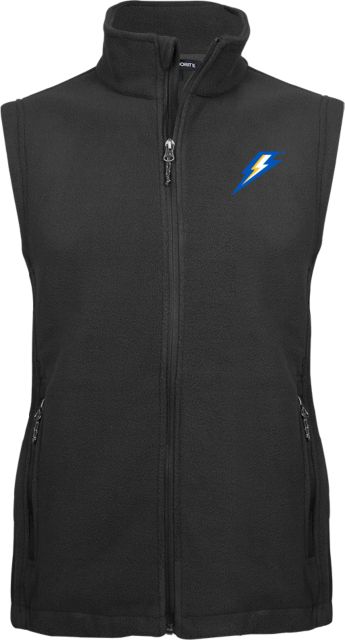 New England Fleece Full Zip Vest Lighting Bolt - ONLINE ONLY