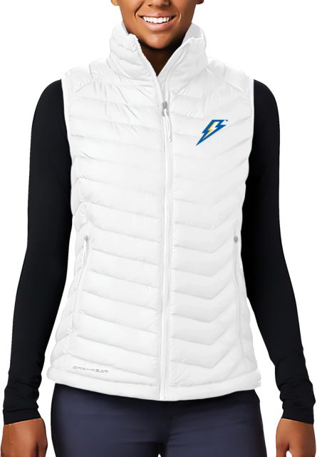 New England Columbia Womens Powder Lite Vest Lighting Bolt - ONLINE ONLY