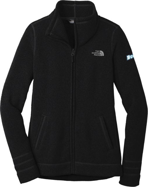 Bucks CCC The North Face Womens Heather Fleece Jacket Bucks Wordmark EMB - ONLINE ONLY