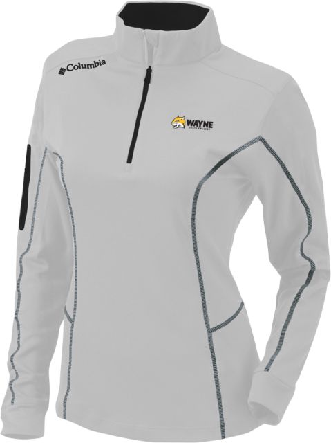 Wayne State Columbia Ladies Omni Wick Shotgun 1/4 Zip Wayne SC - ONLINE ONLY