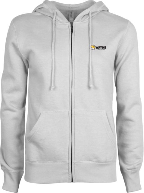 Wayne State ENZA Ladies Fleece Full Zip Hoodie Wayne SC - ONLINE ONLY