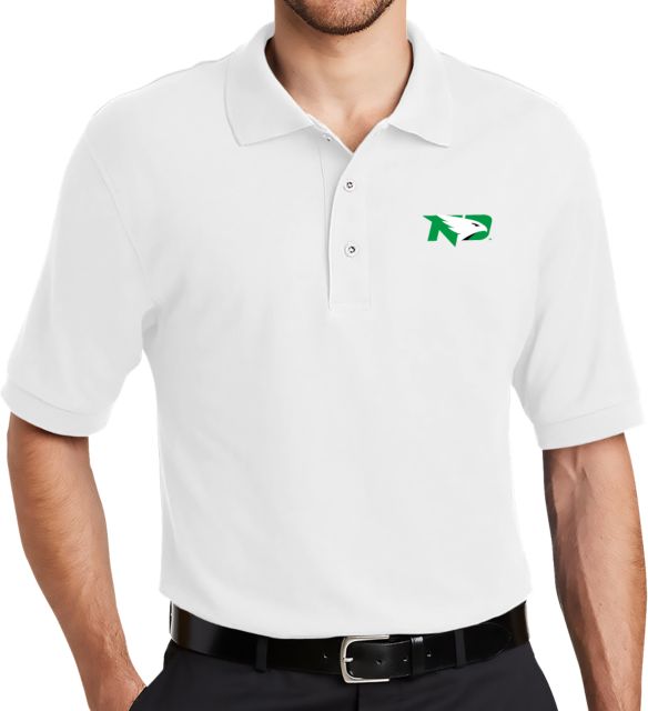 University of North Dakota Easycare Pique Polo Primary Athletic Mark - ONLINE ONLY
