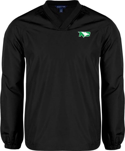 University of North Dakota V Neck Raglan Windshirt Primary Athletic Mark - ONLINE ONLY