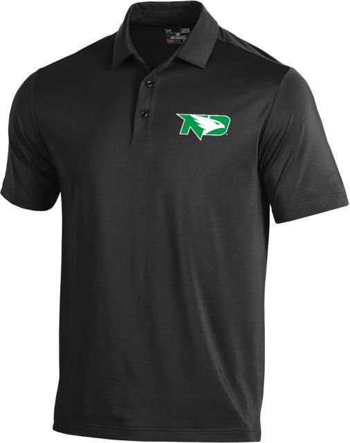 University of North Dakota Under Armour Performance Polo Primary Athletic Mark - ONLINE ONLY