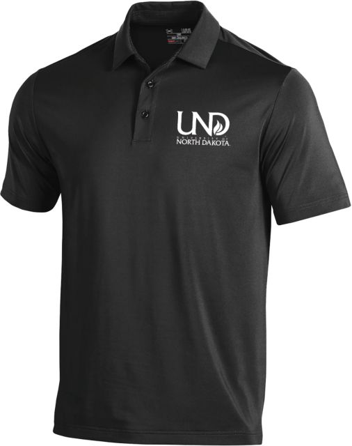 University of North Dakota Under Armour Performance Polo Institutional Mark - ONLINE ONLY