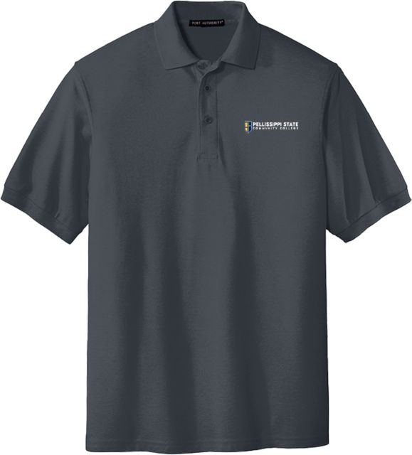 Pellissippi Extended Silk Touch Polo-4XL Pellissippi State Community College Logo - Plus - ONLINE ONLY