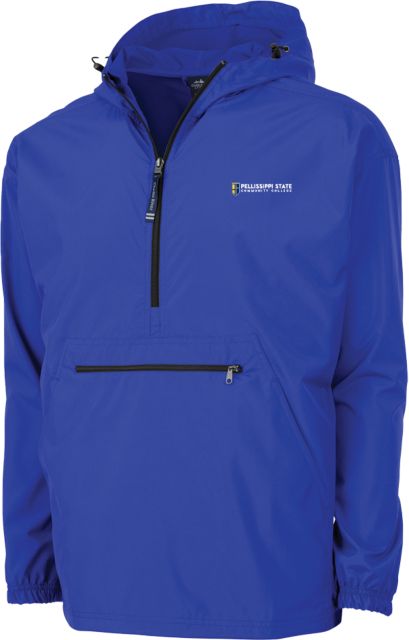Pellissippi Charles River Womens Pack N Go Pullover Jacket Pellissippi State Community College Logo - ONLINE ONLY