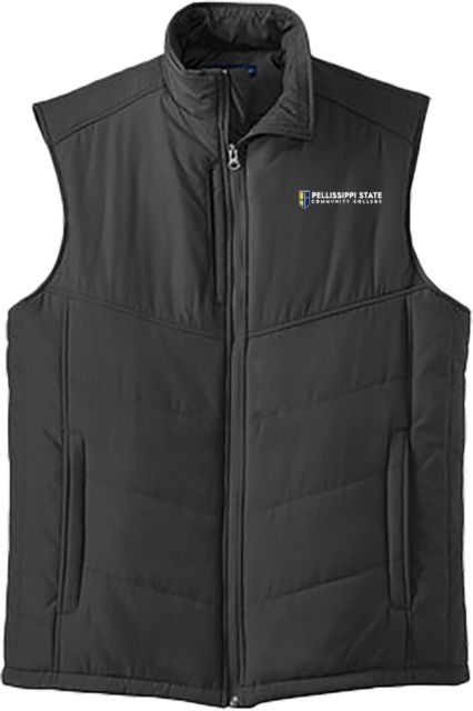 Pellissippi Puffer Vest Pellissippi State Community College Logo - ONLINE ONLY