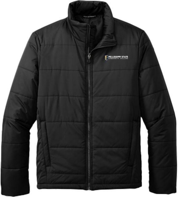 Pellissippi Puffer Jacket Pellissippi State Community College Logo - ONLINE ONLY