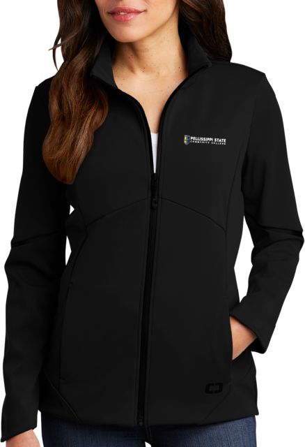 Pellissippi OGIO Womens Exaction Softshell Jacket Pellissippi State Community College Logo - ONLINE ONLY