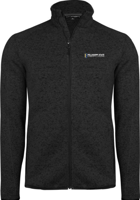 Pellissippi  Sweater Fleece Jacket Pellissippi State Community College Logo - ONLINE ONLY