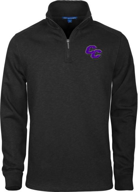 Curry College Slub Fleece 1/4 Zip Pullover Curry College Primary Athletic Mark - ONLINE ONLY