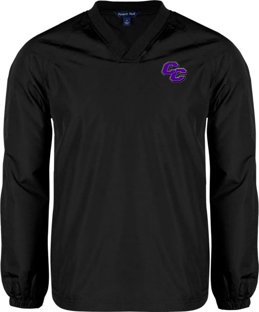 Curry College V Neck Raglan Windshirt Curry College Primary Athletic Mark - ONLINE ONLY