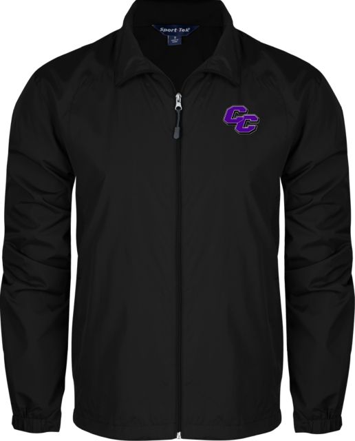 Curry College Full Zip Wind Jacket Curry College Primary Athletic Mark - ONLINE ONLY