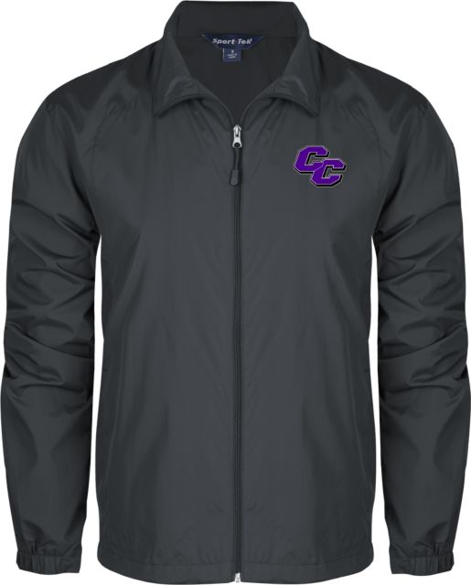 Curry College Full Zip Wind Jacket Curry College Primary Athletic Mark - ONLINE ONLY