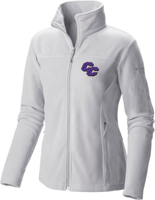 Curry College Columbia Womens Full Zip Fleece Jacket Curry College Primary Athletic Mark - ONLINE ONLY