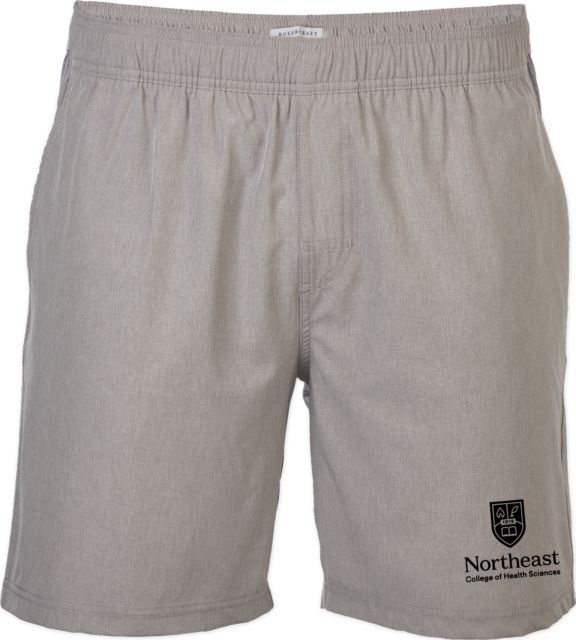 NE College of Health Boxercraft Light Riptide Hybrid Short Northeast College Stacked - ONLINE ONLY