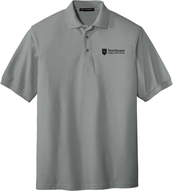 NE College of Health Cool Silk Touch Polo Northeast College Primary Logo - ONLINE ONLY